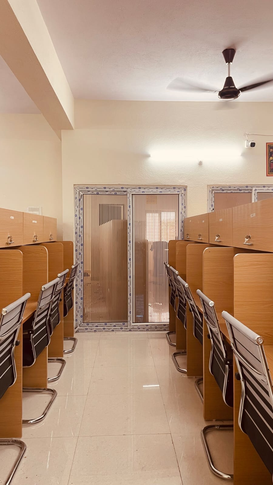 Peaceful academic ambience